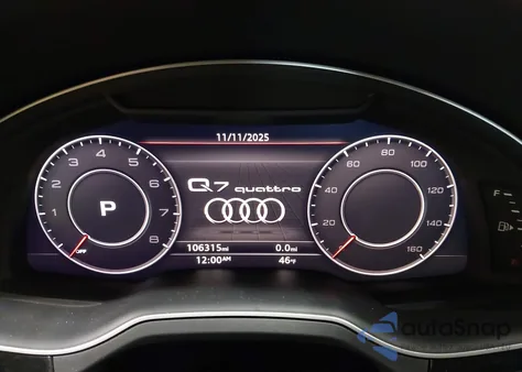 2017 Audi Q7 3.0T Premium z USA, uszkodzony, nr VIN WA1LAAF77HD015601